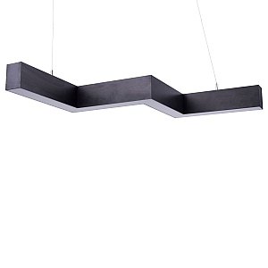 Линейный подвесной светильник Uniel UL-00013519 ULO-K19A 28W/4000K/Z30-120 IP40 BLACK