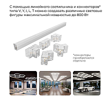 Линейный накладной светильник Apeyron Net 30-45