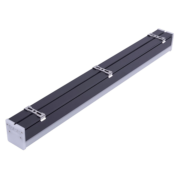 Модульный светильник прямой Uniel ULO-N10A-40W/4000K/L120 IP40 BLACK UL-00013257