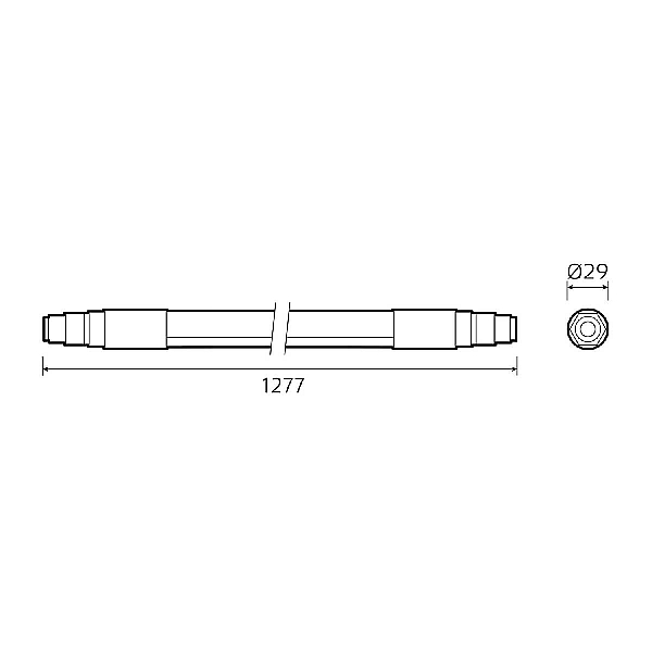 Линейный потолочный светильник Gauss Compact 843424224