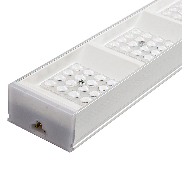 Линейный светодиодный светильник Uniel ULO-EL120B-100W/6500K/K SILVER LINKABLE UL-00010694