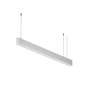 Линейный подвесной светильник Maytoni Technical 4000K 35x67 (Серебро, 1 м) LL312036