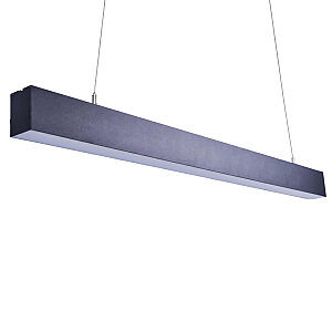 Линейный подвесной светильник Uniel UL-00013500 ULO-K10D 30W/4000K/L120 IP40 BLACK