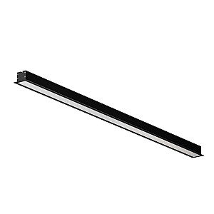 Линейный встраиваемый светильник Maytoni Technical 4000K 50x35 (Черный, 1 м) LL313012
