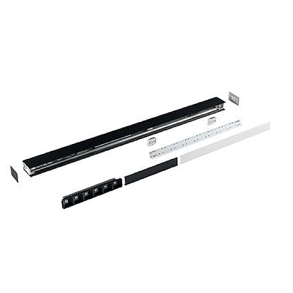 Подвесной светодиодный светильник Ideal Lux Fluo Accent 1200 4000K Black 192529