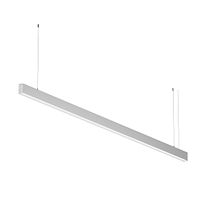 Линейный подвесной светильник Maytoni Technical 3000K 35x67 (Серебро, 2 м) LL312039