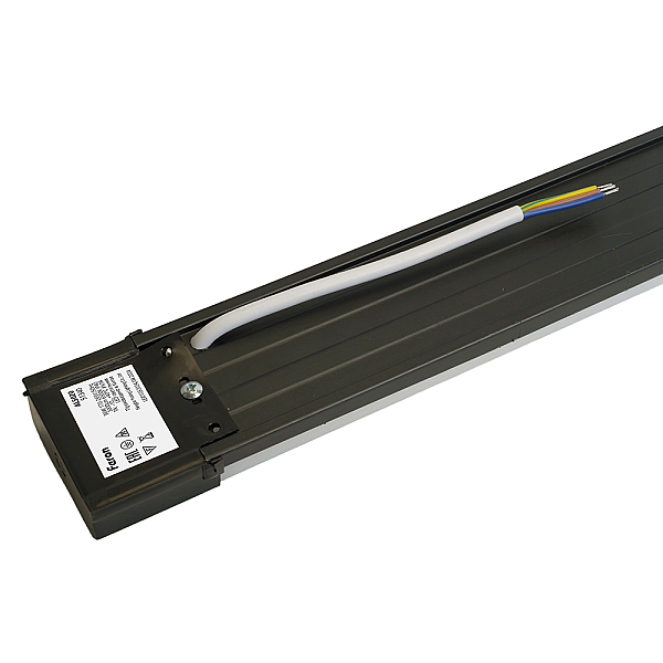 Светильник светодиодный линейный Feron AL5020 IP40 36W 6500K 1200*23*60мм матовый черный 51340