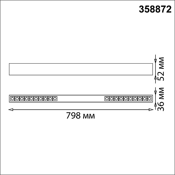 Подвесной светодиодный светильник Novotech Over Iter 358872