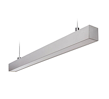 Линейный подвесной светильник Uniel ULO-K10D 52W/4000K/L125 IP65 SILVER UL-00012023