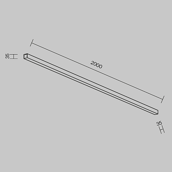 Линейный светильник Maytoni Technical LL311015