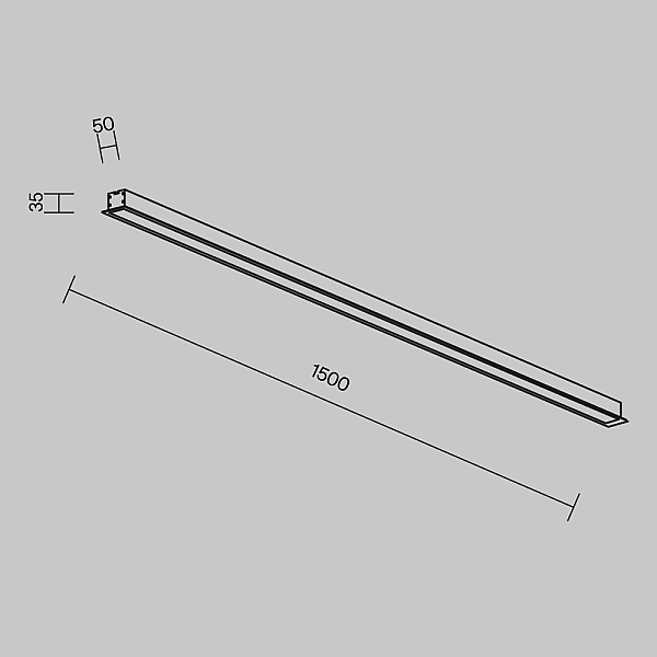 Линейный светильник Maytoni Technical LL313005