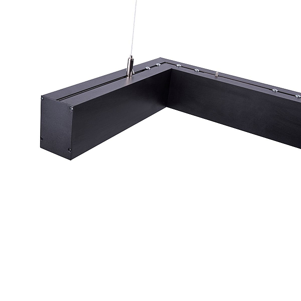 Линейный подвесной светильник Uniel UL-00013519 ULO-K19A 28W/4000K/Z30-120 IP40 BLACK