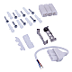 Линейный подвесной светильник Uniel ULO-N10A-40W/6500K/L120 IP40 WHITE UL-00013256