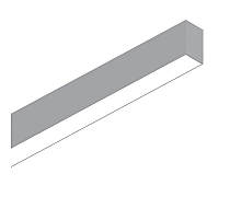 Подвесной светодиодный светильник Ideal Lux Fluo Wide 1800 3000K Aluminum 192536
