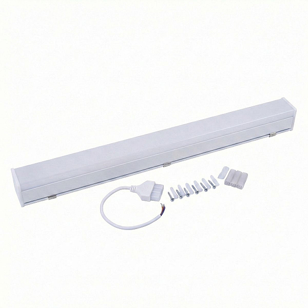 Линейный подвесной модульный светильник Uniel ULO-N10A-20W/4000K/L60 IP40 WHITE UL-00013251
