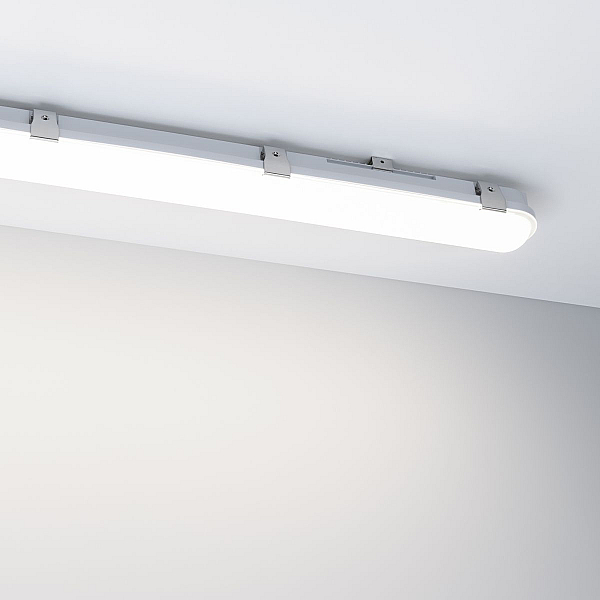 Линейный светильник Arlight ALT-DALLAS-EMERGENCY-L1550-50W Day4000 (WH, 120 deg, 230V) (IP66 Пластик) 060478