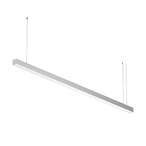 Линейный подвесной светильник Maytoni Technical 3000K 50x50 (Серебро, 2 м) LL312023