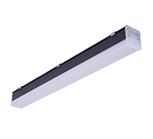 Модульный светильник прямой Uniel ULO-N10A-40W/4000K/L120 IP40 BLACK UL-00013257