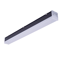 Модульный светильник прямой Uniel ULO-N10A-40W/4000K/L120 IP40 BLACK UL-00013257