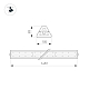 Линейный светильник Arlight SP-LAGERN-L1500-250W Day4000 052429