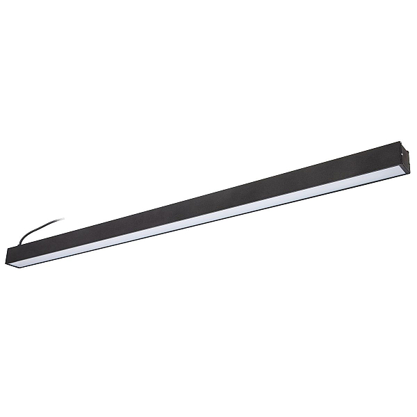 Линейный подвесной светильник Uniel ULO-K10D 40W/4000K/L100/H IP40 BLACK UL-00013171