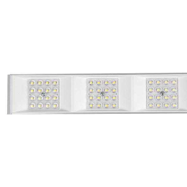 Линейный светодиодный светильник Uniel ULO-EL120B-100W/6500K/K SILVER LINKABLE UL-00010694
