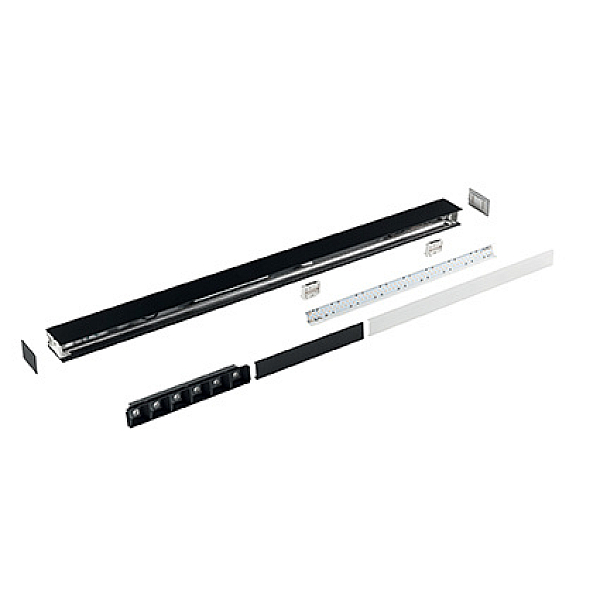 Подвесной светодиодный светильник Ideal Lux Fluo Accent 1800 3000K Aluminum 192512