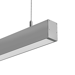 Линейный подвесной светильник Arlight SP-LINE-HANG-4970-L970-41W Day4000 (RAL9006, 120 deg, 230V) 049577