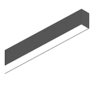 Подвесной светодиодный светильник Ideal Lux Fluo Bi-Emission 1800 3000K Black 192697