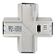 Светильник коннектор X-образный Feron AL4036X RetailRay 51874