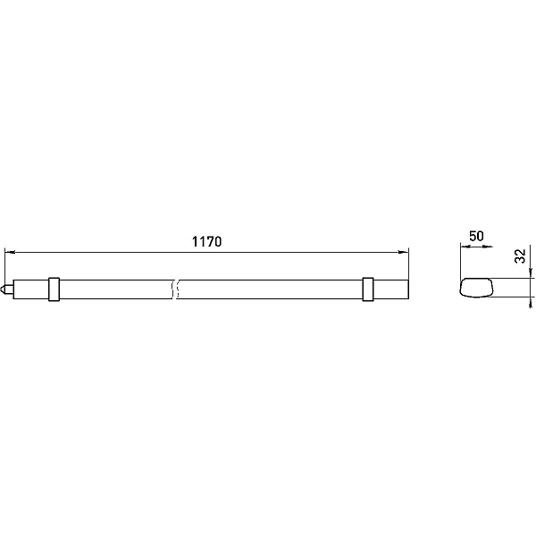 Линейный светильник Эра SPP-31-36-6K-M Б0065362