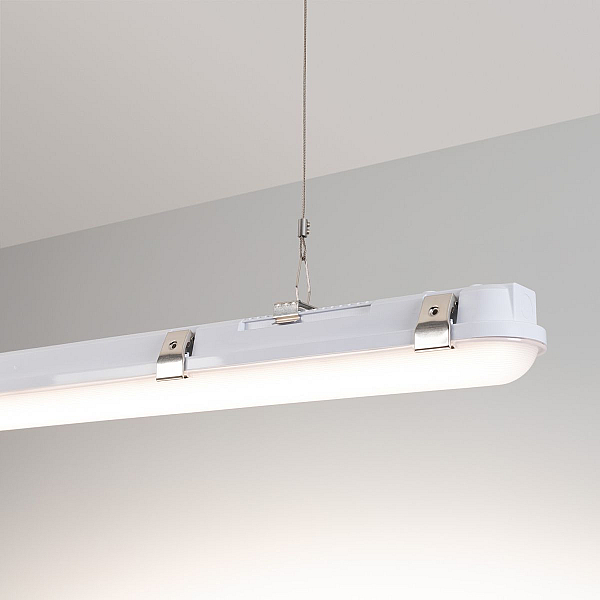 Линейный светильник Arlight ALT-DALLAS-EMERGENCY-L1150-40W Day4000 (WH, 120 deg, 230V) (IP66 Пластик) 060477