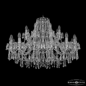 Подвесная люстра Bohemia Ivele Crystal 1403/16+8/360 Ni