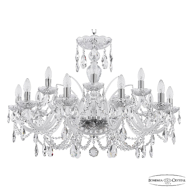 Подвесная люстра Bohemia Ivele Crystal 105/10+5/300 Ni