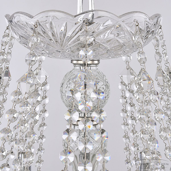 Подвесная люстра Bohemia Ivele Crystal 1413/10/300 Ni