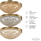 Потолочная люстра Bohemia Ivele Crystal 19321/45IV/LED-DIM G