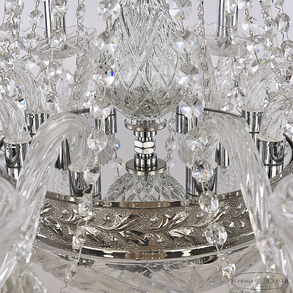 Подвесная люстра Bohemia Ivele Crystal 1451/8/160/250 Ni