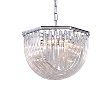 Подвесная люстра Delight Collection Murano Glass KR0116P-5R/A chrome