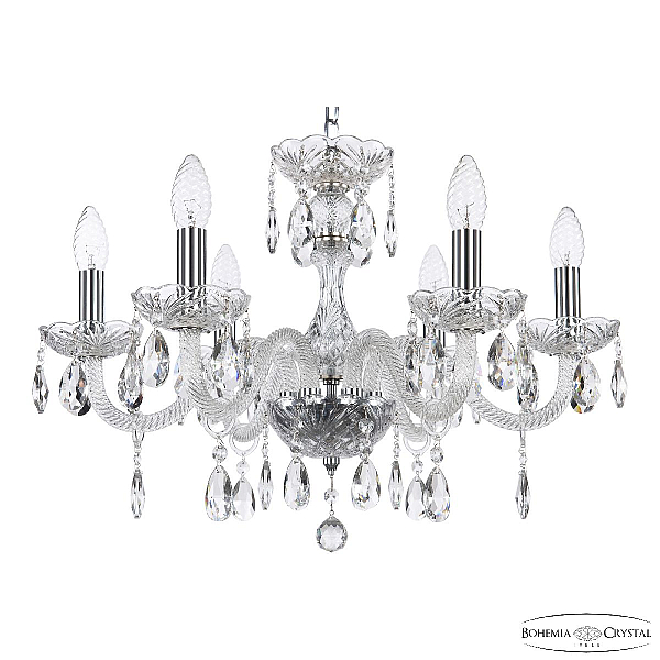 Подвесная люстра Bohemia Ivele Crystal 117/6/195 Ni