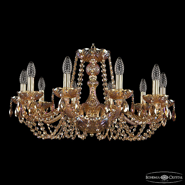 Подвесная люстра Bohemia Ivele Crystal 119/10/240 G M777