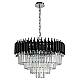 Подвесная люстра Natali Kovaltseva DARIAN 76017/10C CHROME BLACK