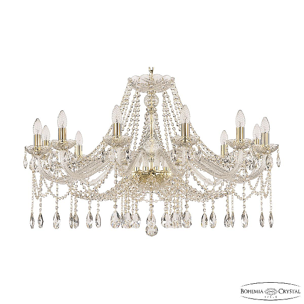 Подвесная люстра Bohemia Ivele Crystal 107/12/360 G