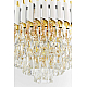 Подвесная люстра Lumina Deco Funneli LDP 6003-500 WT+F.GD