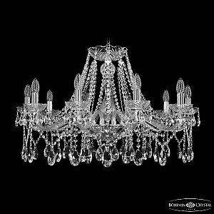 Подвесная люстра Bohemia Ivele Crystal 1413/10/300 Ni