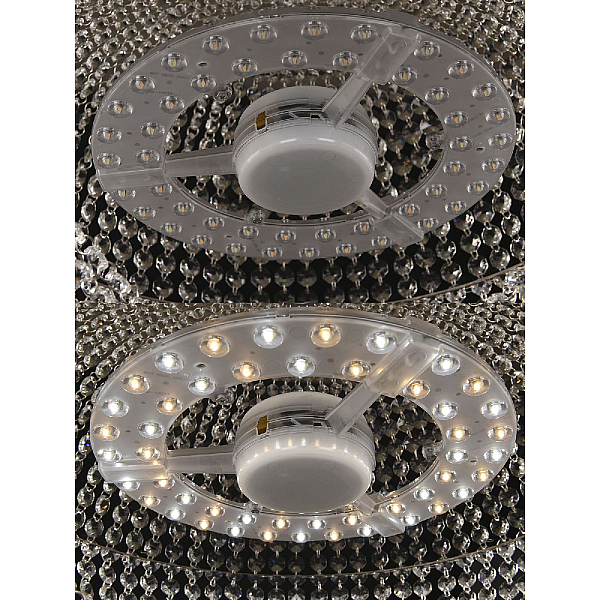 Потолочная люстра Bohemia Ivele Crystal 19011/45IV/LED-DIM Ni