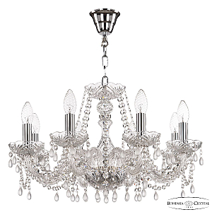 Подвесная люстра Bohemia Ivele Crystal 112/8/195 Ni V0300