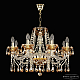 Подвесная люстра Bohemia Ivele Crystal 5413/8/240 G Amber/M-1G K721