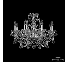 Подвесная люстра Bohemia Ivele Crystal 1411/8/195 Ni Balls