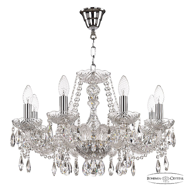 Подвесная люстра Bohemia Ivele Crystal 116/8/195 Ni