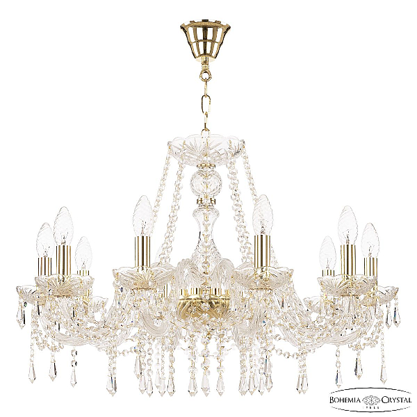 Подвесная люстра Bohemia Ivele Crystal 104/10/240 G